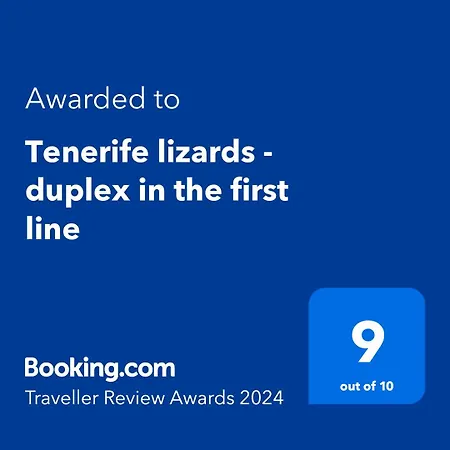Tenerife Lizards - Duplex In The First Line *